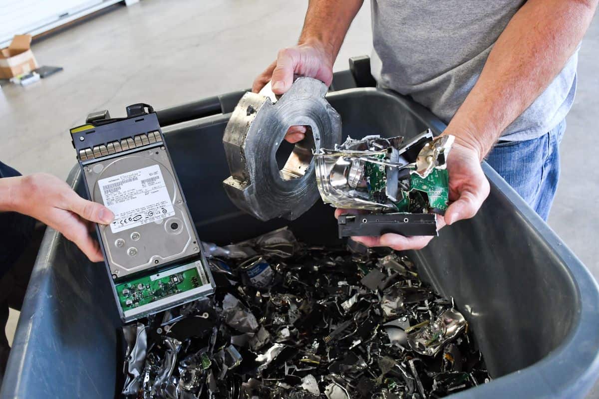 Hard Drive Destruction Service in Irvine, CA EWaste Security